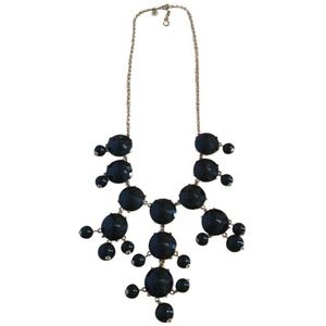 J.Crew Black Bubble Necklace